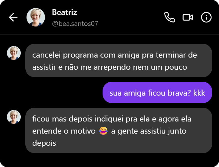 Depoimento Instagram 2