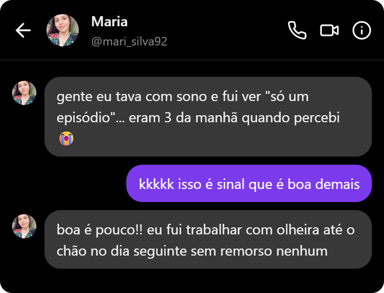 Depoimento Instagram 1